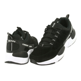 McKey MSP1464 suede sports shoes black 4