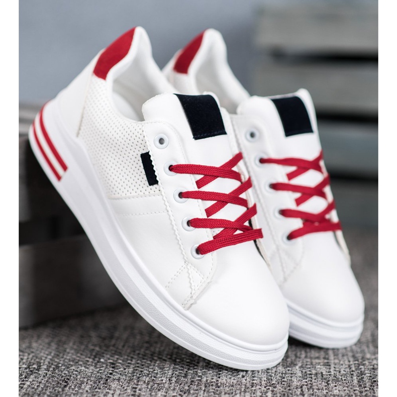 SHELOVET Fashionable White Sport Shoes 1 SHELOVET Fashionable White Sport Shoes 1