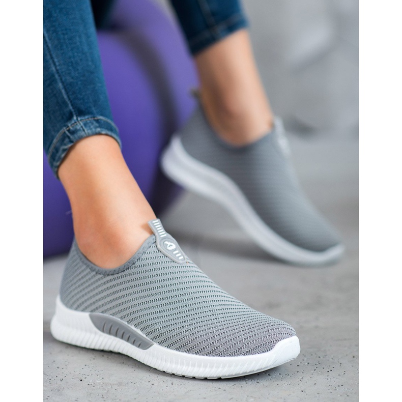 SHELOVET Slip-on Sports Shoes grey 1 SHELOVET Slip-on Sports Shoes grey 1