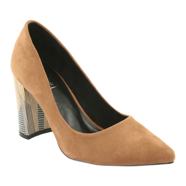 Suede Filippo 1103 pumps beige 1