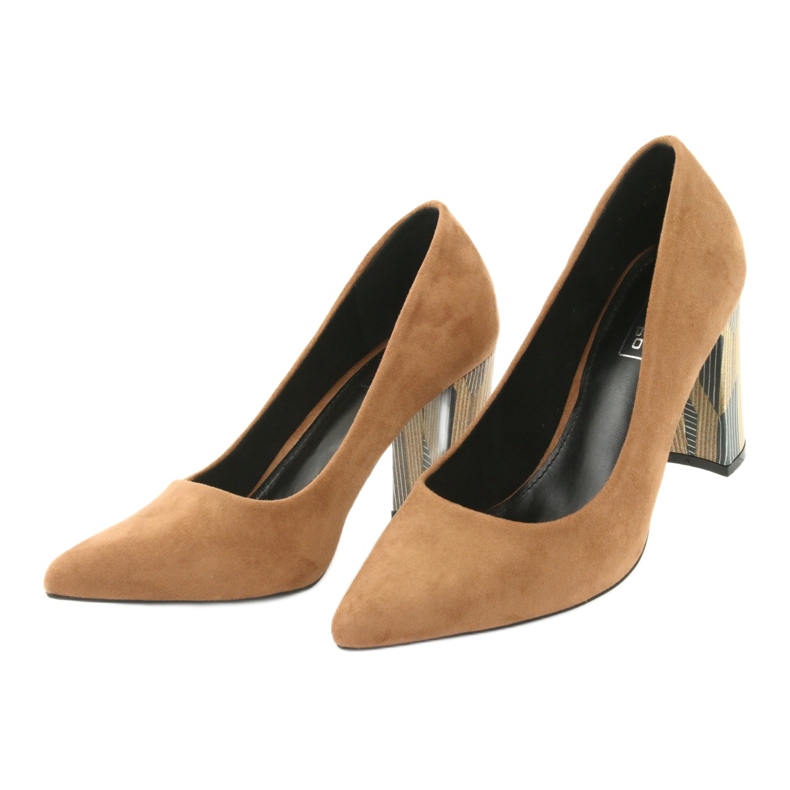 Suede Filippo 1103 pumps beige 3