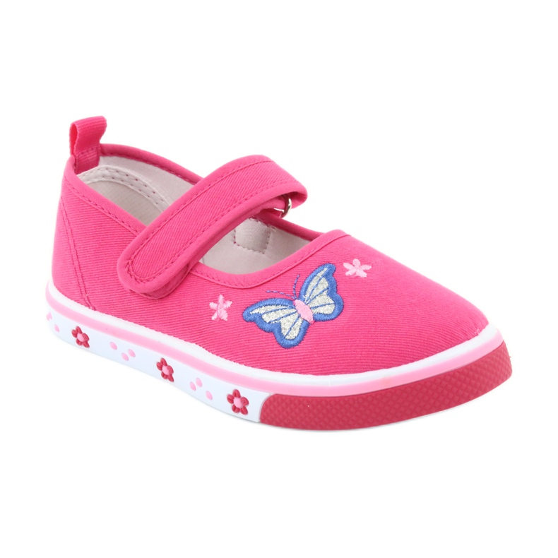 Atletico butterfly ballerinas with leather insole pink 1