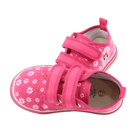 Atletico daisy velcro sneakers pink 5