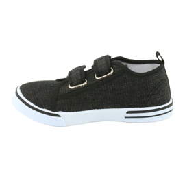 Velcro sneakers Atletico jeans black 2