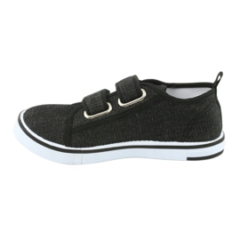 Velcro sneakers Atletico jeans black 2