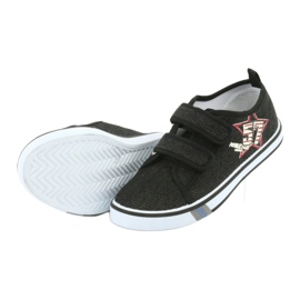 Velcro sneakers Atletico jeans black 5