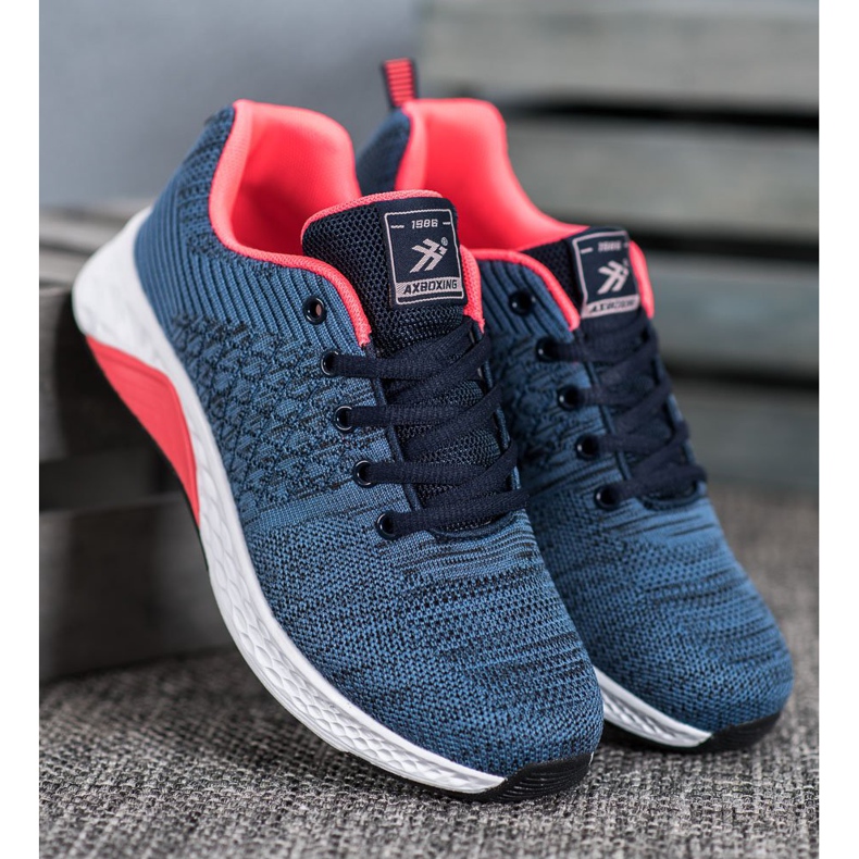 Ax Boxing Textile Sport Shoes blue 2 Ax Boxing Textile Sport Shoes blue 2