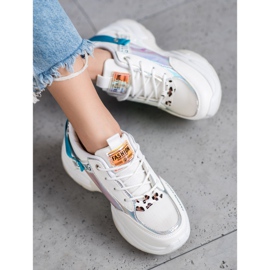 SHELOVET Fashion Sport Sneakers white multicolored 1