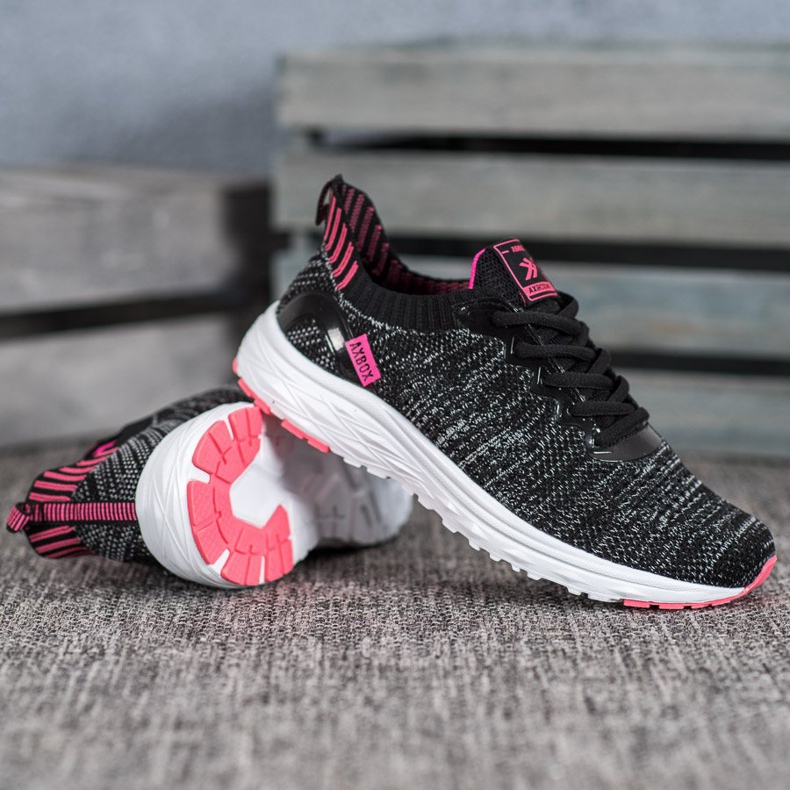 Ax Boxing Light Textile Shoes black 2