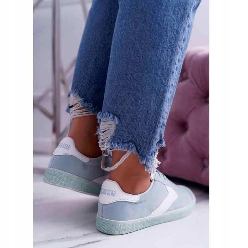 Blue women's sports shoes Big Star DD274301 1
