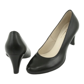 Gregors 465 black leather business pumps 4 Gregors 465 black leather business pumps 4