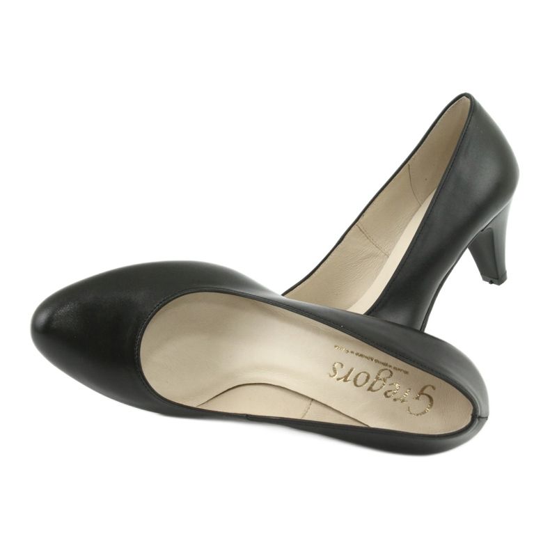 Gregors 465 black leather business pumps 5 Gregors 465 black leather business pumps 5