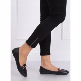 Black loafers 9F177 Black 1