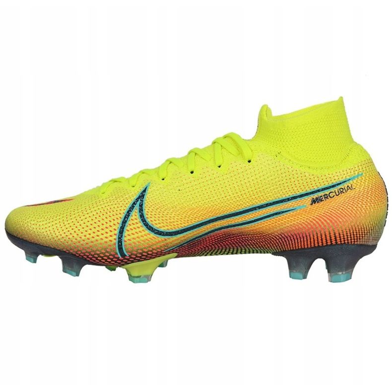 Nike Mercurial Superfly 7 Elite Mds Fg M BQ5469-703 football shoes multicolored yellow 1