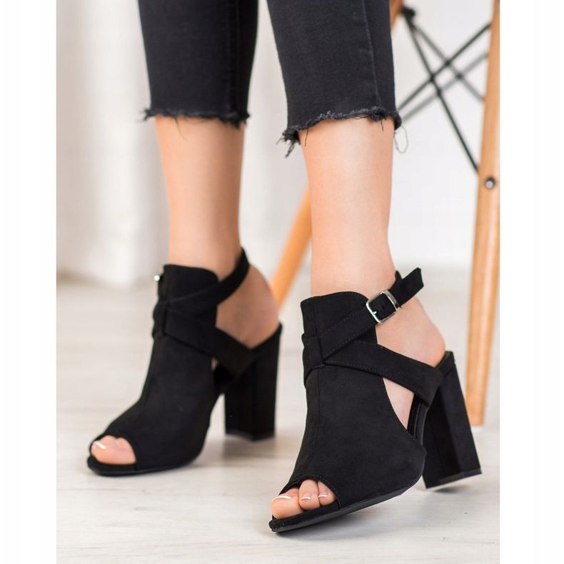 Seastar Stylish Sandals On A Bar black 1