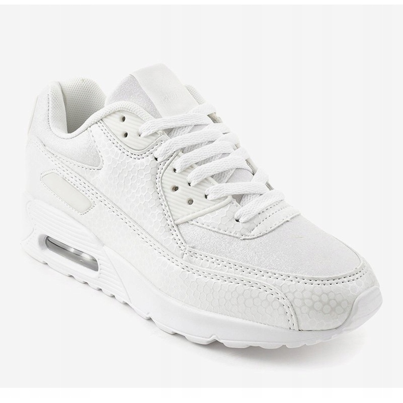 White sports shoes sneakers FXZ81-3 1