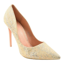 Pink classic heels GH-2510 multicolored 1