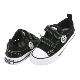 Black American Club LH35 velcro sneakers 4