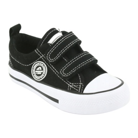 Black American Club LH35 velcro sneakers 1