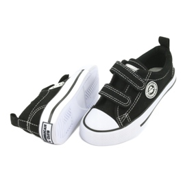 Black American Club LH35 velcro sneakers 5