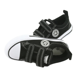 Black American Club LH35 velcro sneakers 6