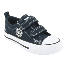 Navy American Club LH35 Velcro Sneakers blue 1 Navy American Club LH35 Velcro Sneakers blue 1