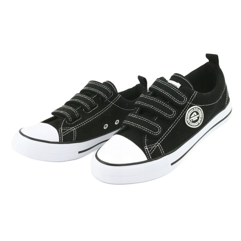 American Club Black Velcro sneakers American LH31 3 American Club Black Velcro sneakers American LH31 3