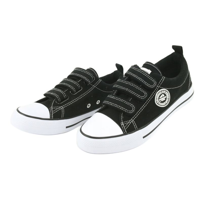 American Club Black Velcro sneakers American LH31 4 American Club Black Velcro sneakers American LH31 4