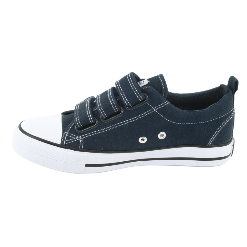 American Club American LH31 navy blue velcro sneakers 2
