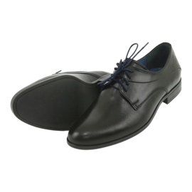 Nikopol Black leather shoes 1736 5