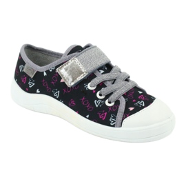 Befado children's shoes 251Q142 black grey 1 Befado children's shoes 251Q142 black grey 1