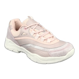 Women's sports shoes Filippo 1411 pink silver 1