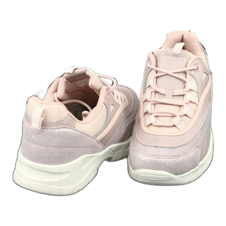 Women's sports shoes Filippo 1411 pink silver 4