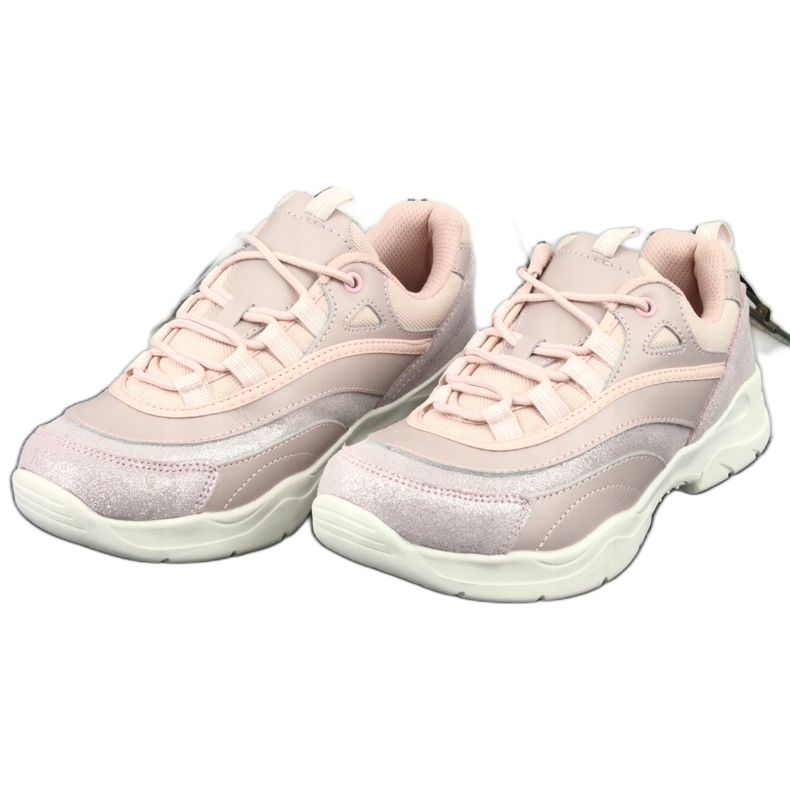 Women's sports shoes Filippo 1411 pink silver 3