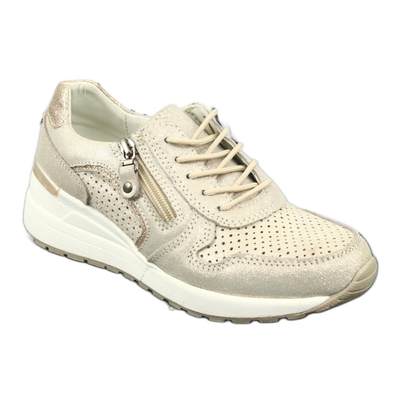 Women's sports shoes Filippo 1423 golden 1