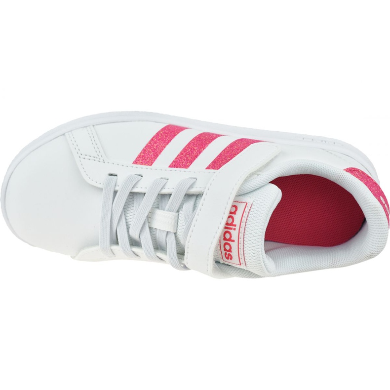 Adidas Grand Court K Jr EG3811 shoes white 2 Adidas Grand Court K Jr EG3811 shoes white 2