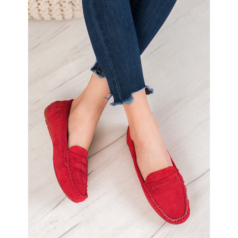 Seastar Classic red loafers 1