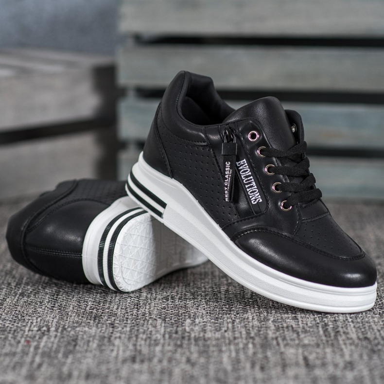 Weide Black Evolutions Sneakers 2