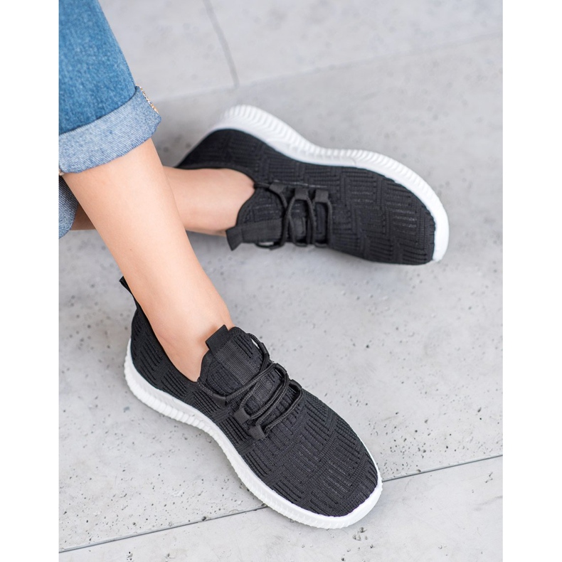 SHELOVET Comfortable Textile Shoes black 2 SHELOVET Comfortable Textile Shoes black 2