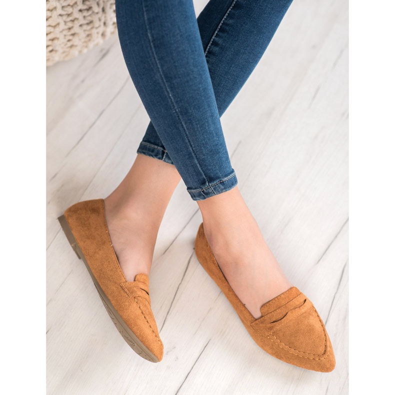Best Shoes Suede Loafers In Spitz brown 2 Best Shoes Suede Loafers In Spitz brown 2