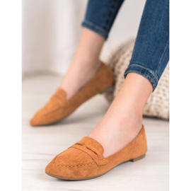 Best Shoes Suede Loafers In Spitz brown 3