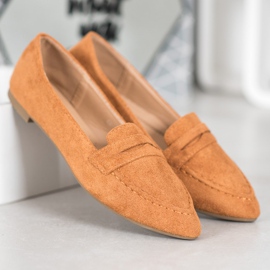Best Shoes Suede Loafers In Spitz brown 1