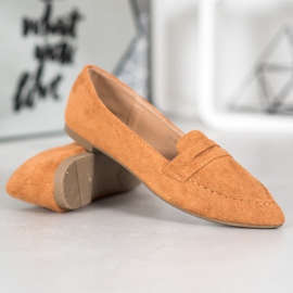 Best Shoes Suede Loafers In Spitz brown 4