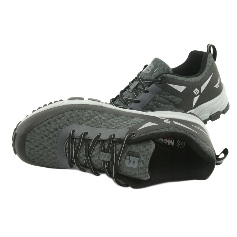 Trekking sports shoes McBraun 20MN37-1760 black grey 5