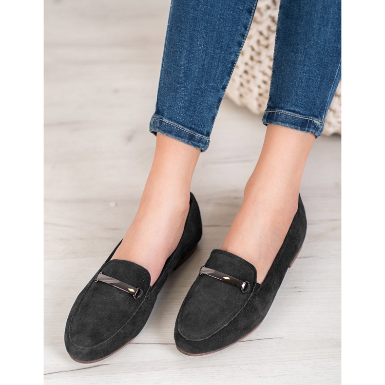 Filippo Black Leather Lords 1