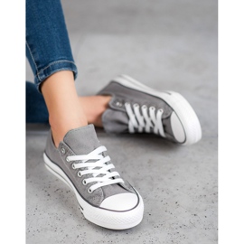 McKey Stylish Textile Sneakers grey 2