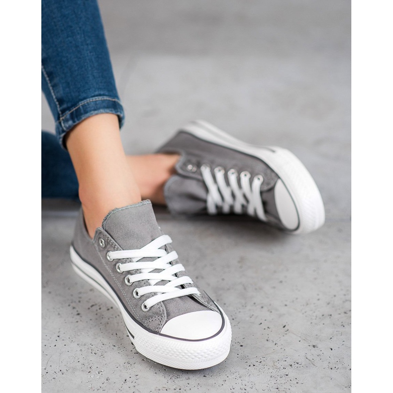 McKey Stylish Textile Sneakers grey 2