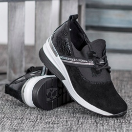 Filippo Leather Sneakers Nice black 2