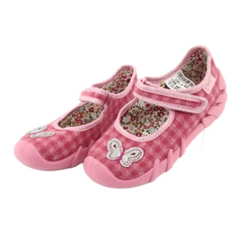 Befado children's shoes 109P187 pink grey 1