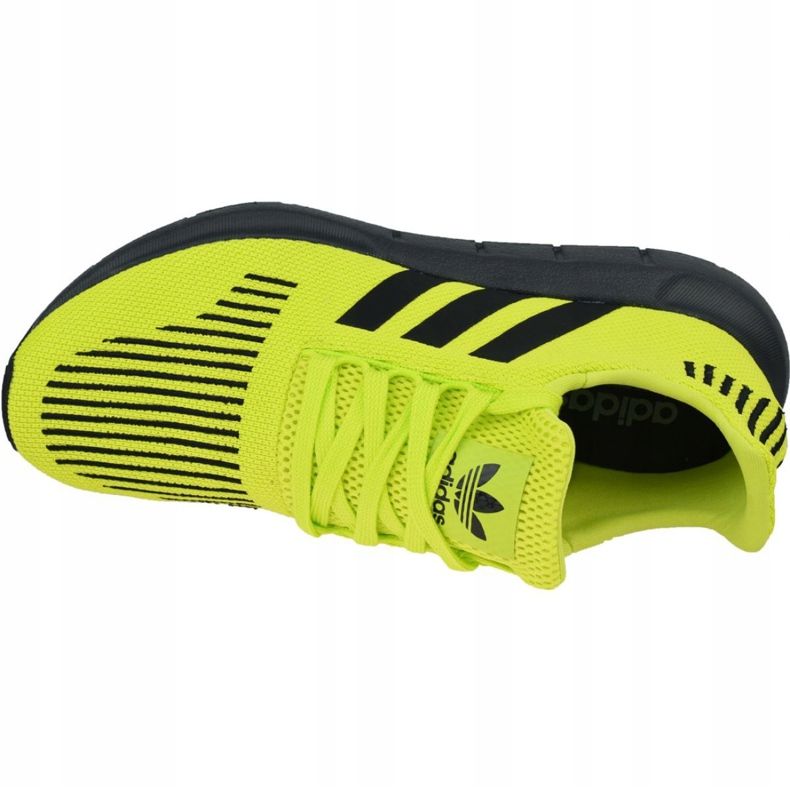 Adidas Swift Run EE6797 shoes black green 2